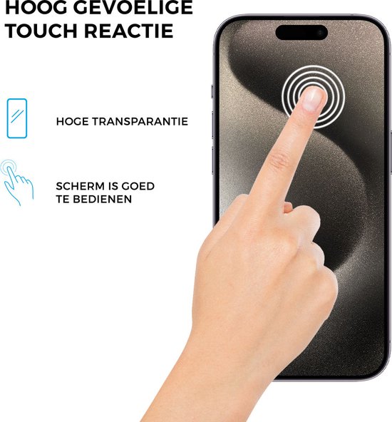 Mobiparts Coque en silicone pour Apple iPhone 13 Pro Max avec 1 film protecteur d'écran en Glas trempé - Zwart