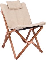 Bol.com Bo-Camp - Urban Outdoor - Kinder relaxstoel - Bloomsbury - S - Oxford polyester - Beige aanbieding