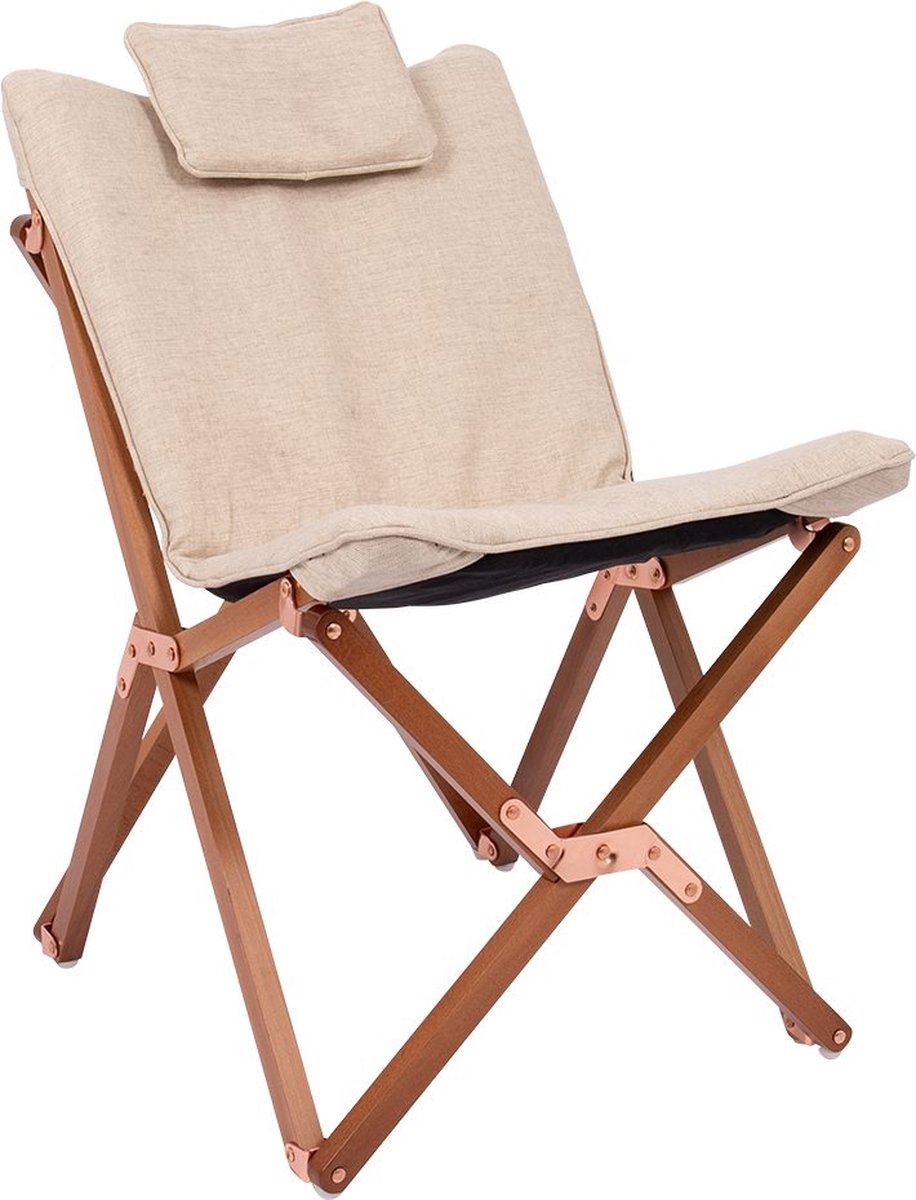 Bo-Camp Urban Outdoor collection - Relaxstoel - Bloomsbury - S - Oxford polyester - Beige