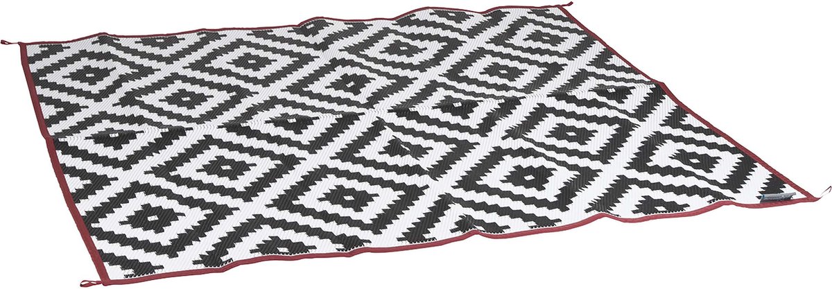 Bo-Camp - Urban Outdoor - Chill mat - Lewisham - XL - Zwart/Wit