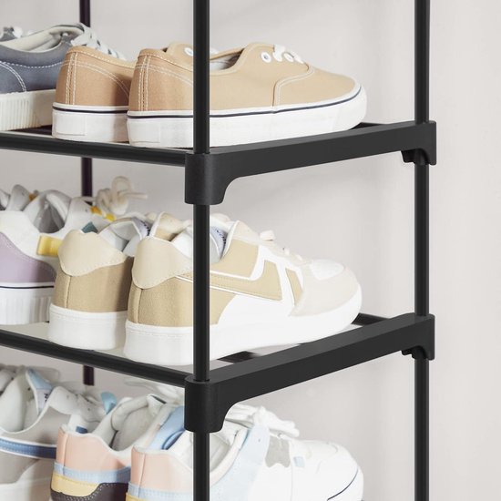 Metal shoe rack 50 pairs best sale