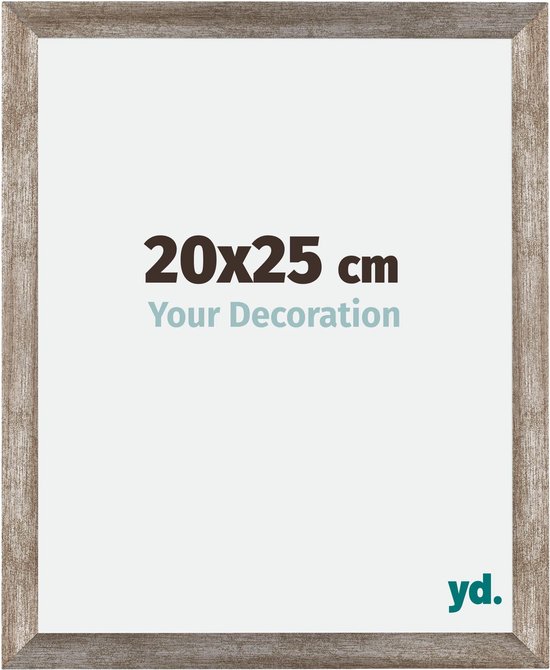 Cadre Photo Mura Your Decoration - 20x25cm - Métal Vintage
