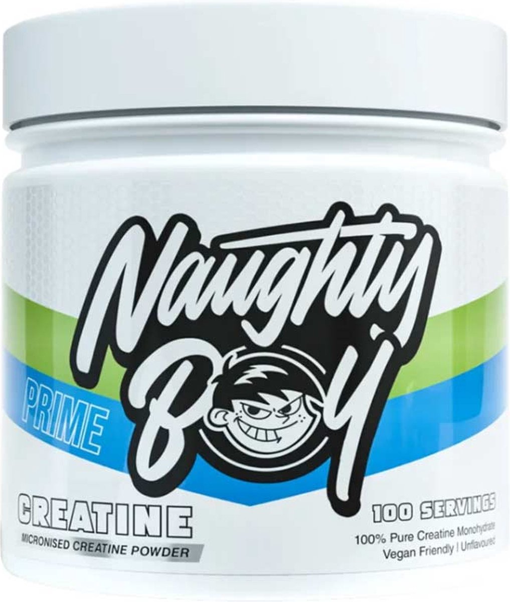 Goedkoopste Naughty Boy Prime Creatine 300g Naturel