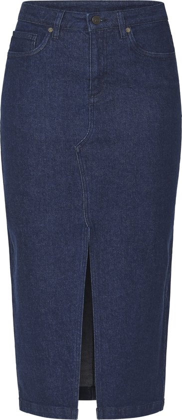 SISTERS POINT Rok Femme Olia-sk6 - Bleu non lavé - Taille S