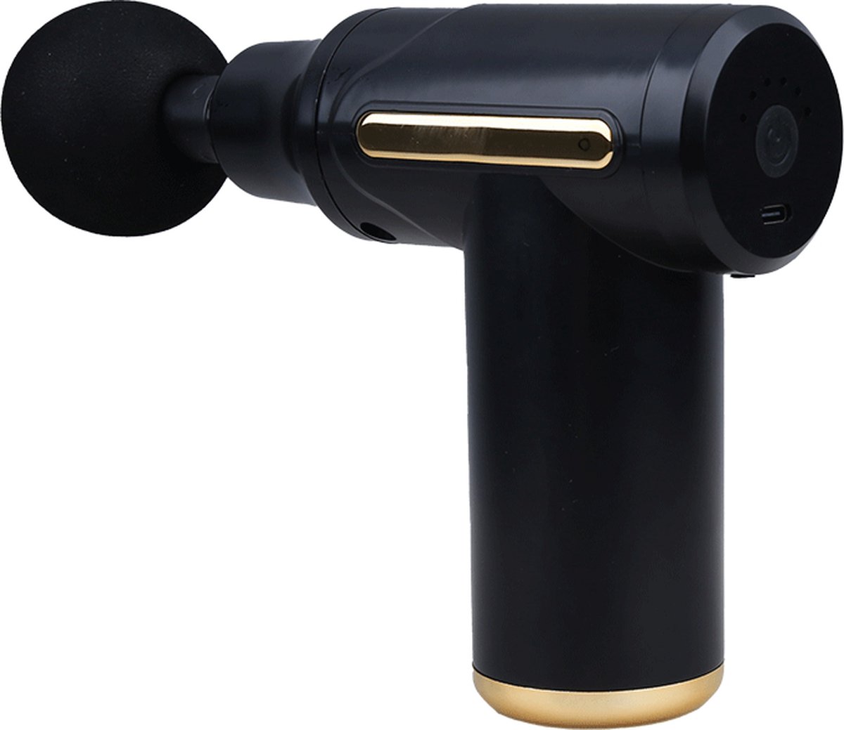 Afbeelding 2 van Zoem - Massage gun - Massage Apparaat - Massage pistool - incl. 4 opzetstukken - Draadloos -Variabele snelheid - 6 standen - Zeer solide kwaliteit - Vaderdag - Cadeau