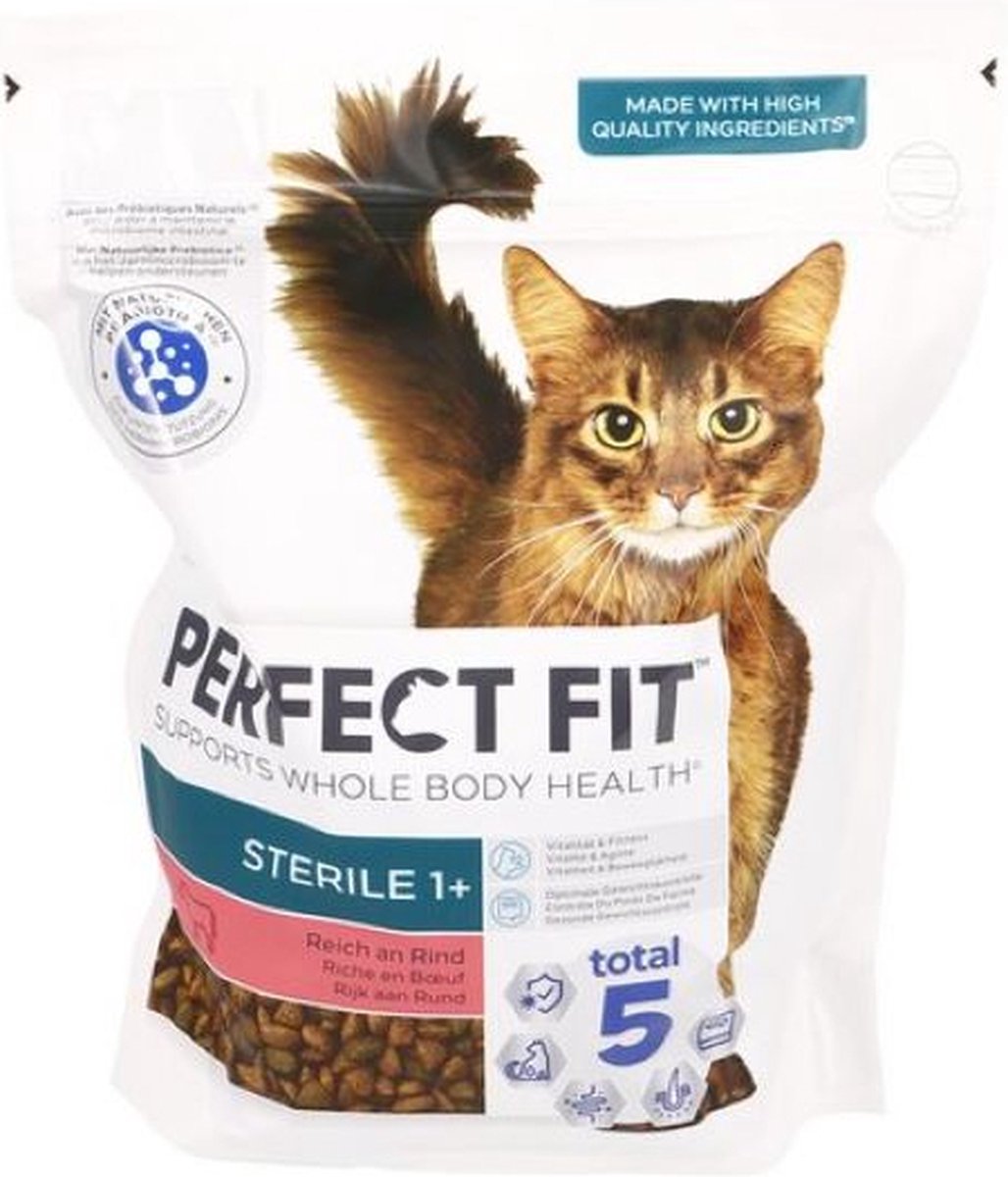 Perfect Fit Perfect Fit Droogvoer Adult sterile Rund 750g