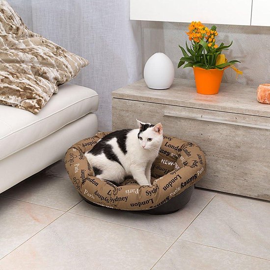 Kussen relax 100/12 katoen Grijs 100x63 cm