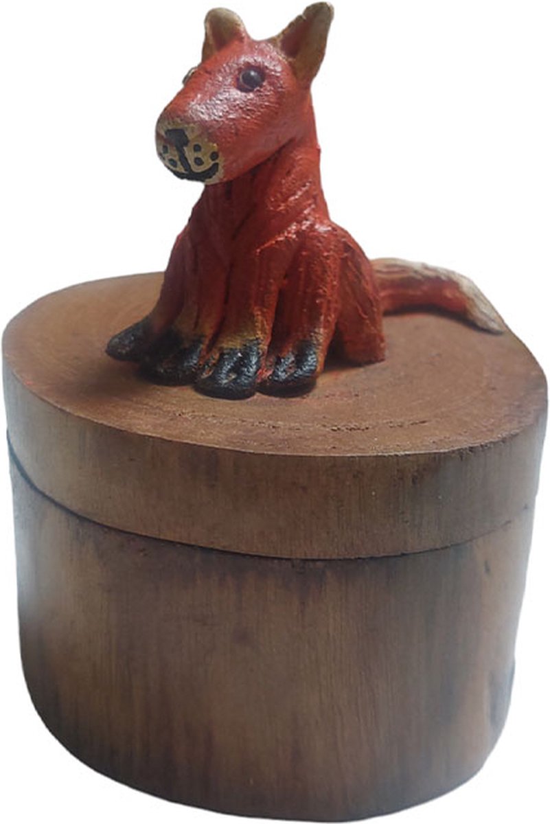 Goedkoopste Floz Design bewaardoosje met geheim vak - voor kinderen - sieradendoosje, tandendoosje of andere belangrijke spulletjes - 12x9x8 cm - fairtrade en kwaliteit