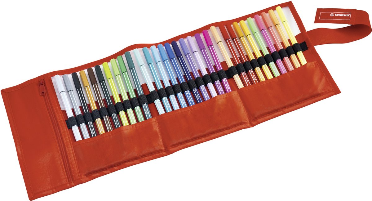 STABILO Pen 68 - Premium Viltstift - Rollerset - Set Met 30 Kleuren — afbeelding 8