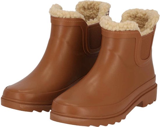 XQ Footwear - Regen - Laarsjes - Chelsea - Bruin - Maat 35/36