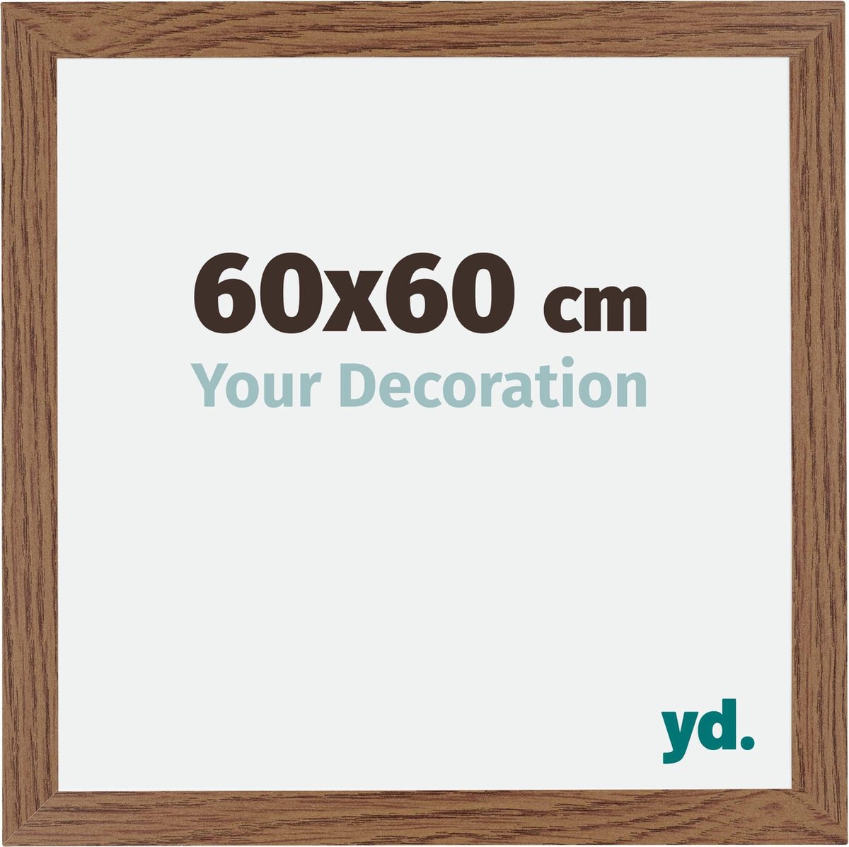 Your Decoration - Fotolijst 60x60 cm - MDF - Eiken Rustiek - Mura