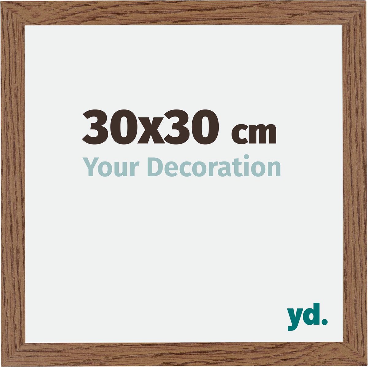 Your Decoration - Fotolijst 30x30 cm - MDF - Eiken Rustiek - Mura
