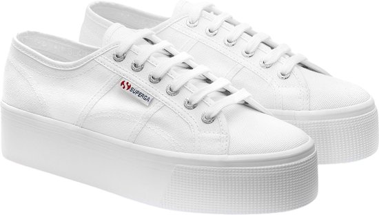 Baskets Superga 2790 Cotw Line Up And Down Low - Femme - Wit - Taille 40