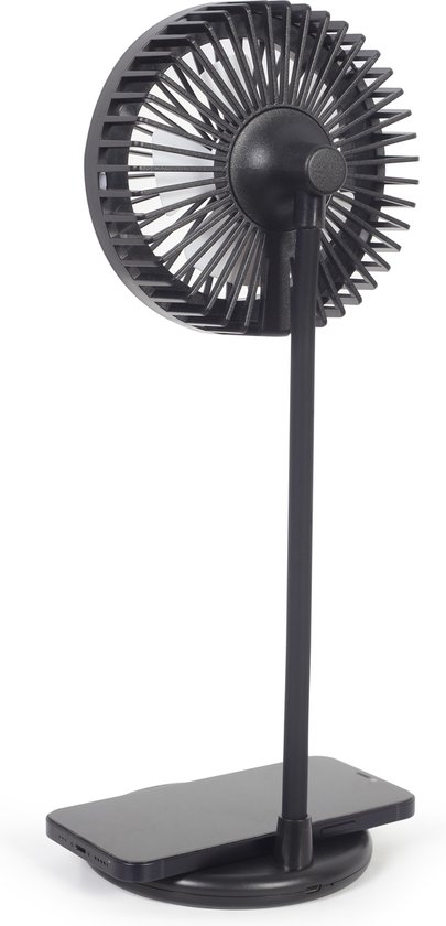 LunaVida's Fan Draadloze ventilator 3krachtige blaasstanden