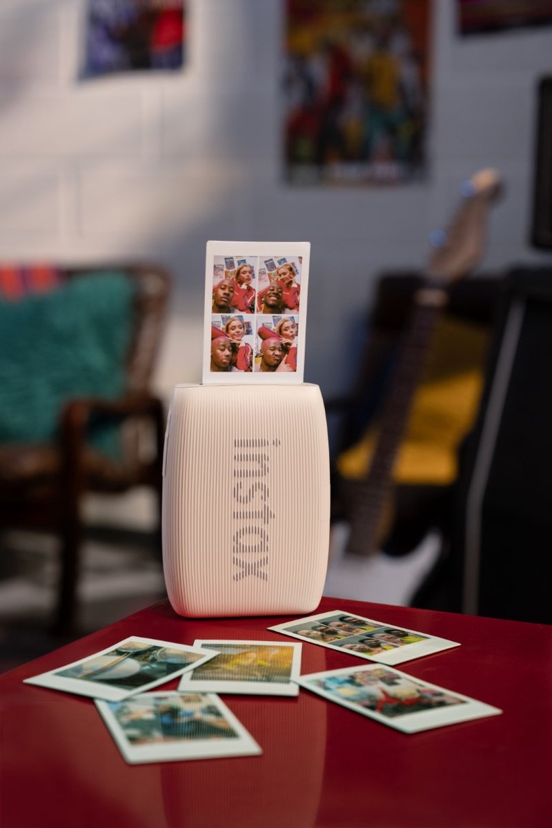 Fujifilm Instax mini Link 3 - Pocket Printer - Clay White — afbeelding 5