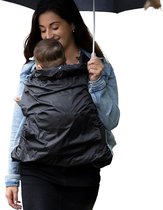 Bol.com Regenhoes voor draaghulpen en draagdoeken - waterdicht - antraciet - 1 stuk aanbieding