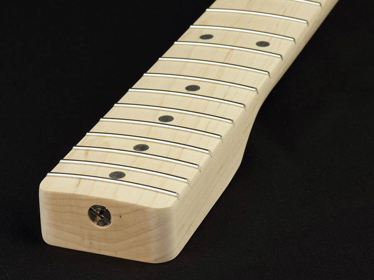 Allparts Telecaster® hals – chunky profiel, esdoorn, 9,5 radius, 21 tall frets