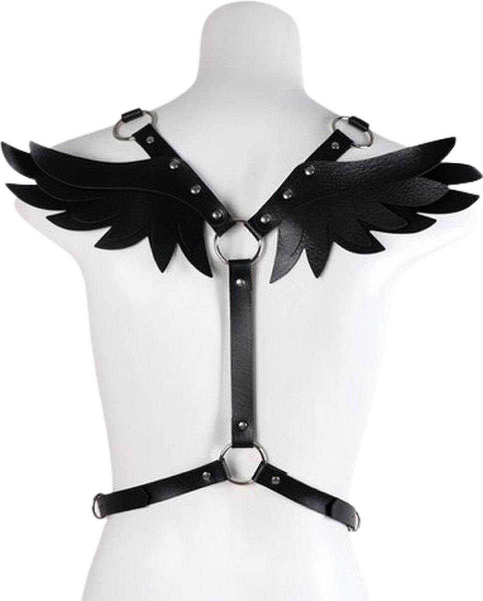 Goedkoopste Erotische lederen vleugels | Rollenspel | BDSM | Uitdagende uitstraling | Angel Wings | Sexy accessoires | Leer lingerie | Verstelbaar