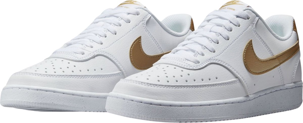 Nike Court Vision Low Sneaker Dames Goud