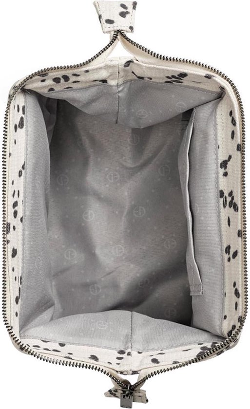 Elodie Toilettasje Zip&Go - Luieretui - Toilettasje baby - Kraam cadeau- Kraammand - Dalmatian Dots van Elodie — afbeelding 2