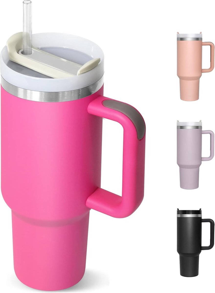 Mug Isotherme Cafe To-Go Avec Sangle Et Couvercle En Tritan 380Ml | Tasse De Voyage Sans Bpa 0 Gourde Café Couvercle Paille Mug Isotherme Cafe To-Go Avec Sangle Et Couvercle En Tritan 380Ml | Tasse De Voyage Sans Bpa 0 Gourde Café Couvercle Paille