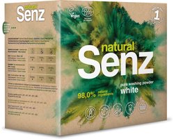 NATURALSENZ - WASMIDDEL - WIT - MILIEUVRIENDELIJK - 1,04 KG