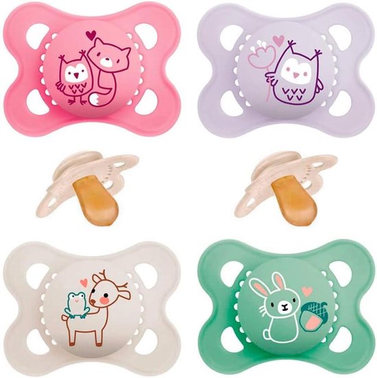 Bibs Fopspeen Latex Studio Jasmin Ivory Mix Size 1 (2-Pack Bibs Fopspeen Latex Studio Jasmin Ivory Mix Size 1 (2-Pack