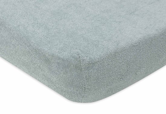 Jollein - Aankleedkussenhoes Badstof 50x70cm - Zachte Hoes Baby Aankleedkussen - Sea Green — afbeelding 2