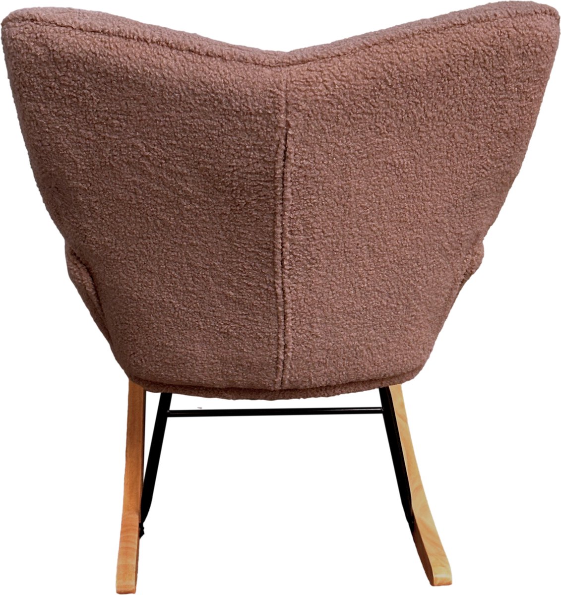 Zenzee Schommelstoel - Schommelstoelen babykamer - Relaxstoel - Fauteuil - Voedingsstoel - Taupe — afbeelding 8