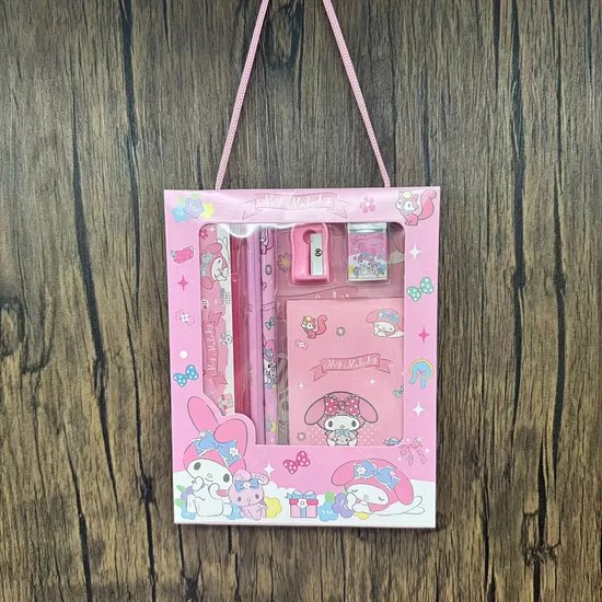 Foto: Hello kitty sanrio my melody schrijfset cadeauset