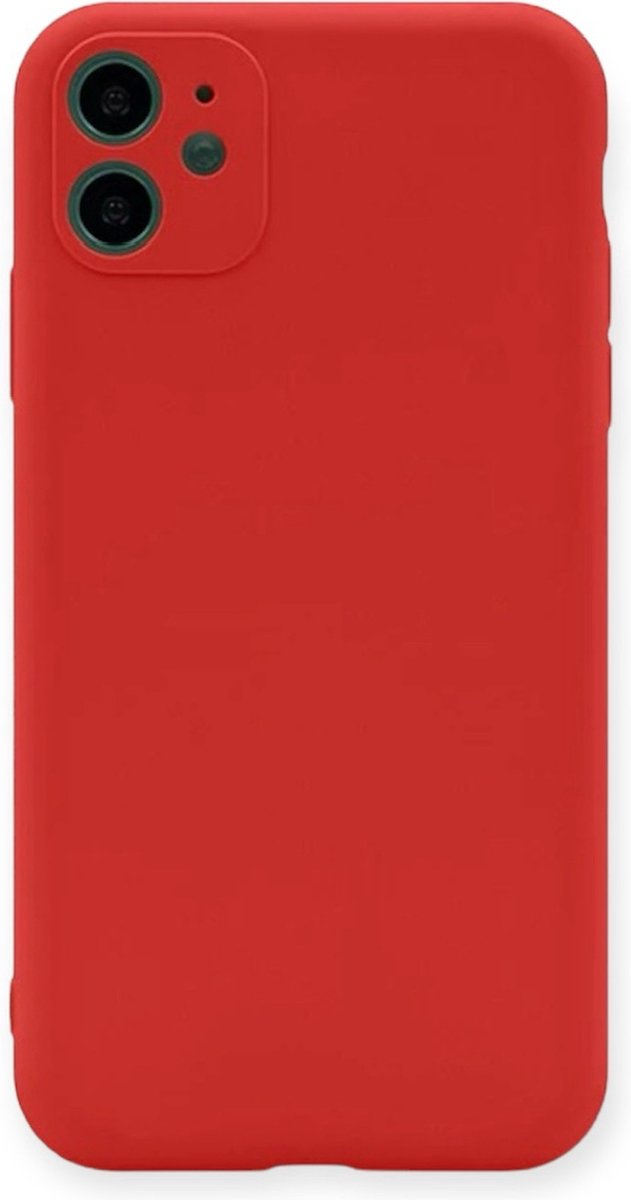 iNcentive Soft Gelly Case - Samsung Galaxy A53 - Lipstick Red - Rood