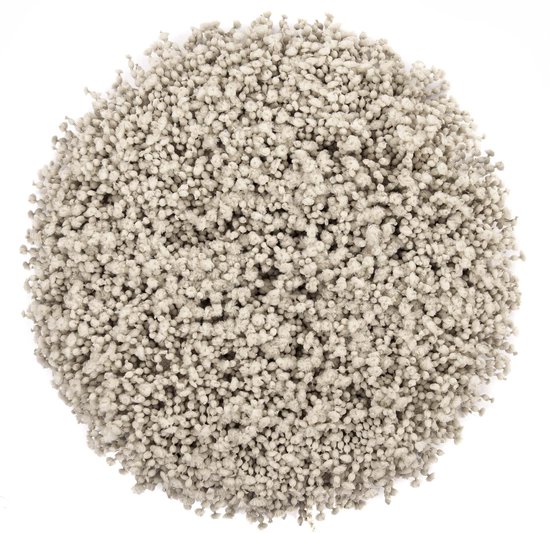 Heckett & Lane Tapis de Badmat Onda (Gris Clair) - Rond Ø60 cm