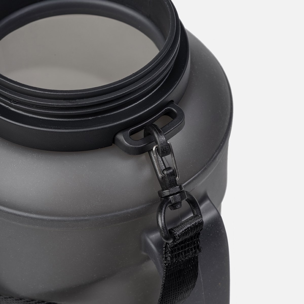 Duradis - Opvouwbare waterfles - Drinkfles - Waterzak - Duurzaam - Siliconen - 2000 ml - Zwart — cadeau in Sport & Outdoor - foto 8