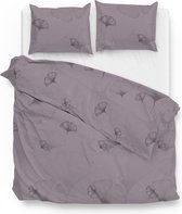 Zo! Home Jennifer Housse de couette - Lit simple - 240x200/220 cm - Mauve