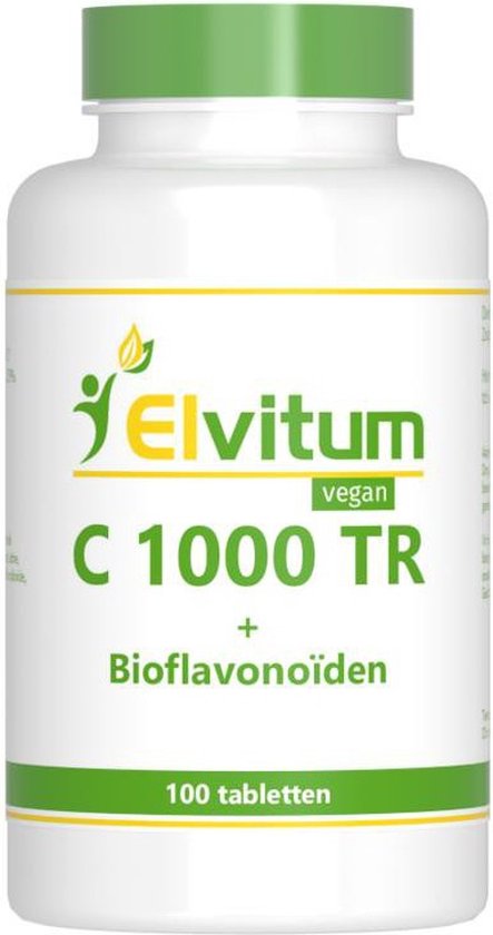 Foto: Elvitaal vitamine c 1000 100 tabletten vitaminen