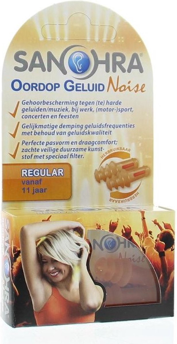 Goedkoopste Sanohra Oordop geluid muziek noise regular 1 paar