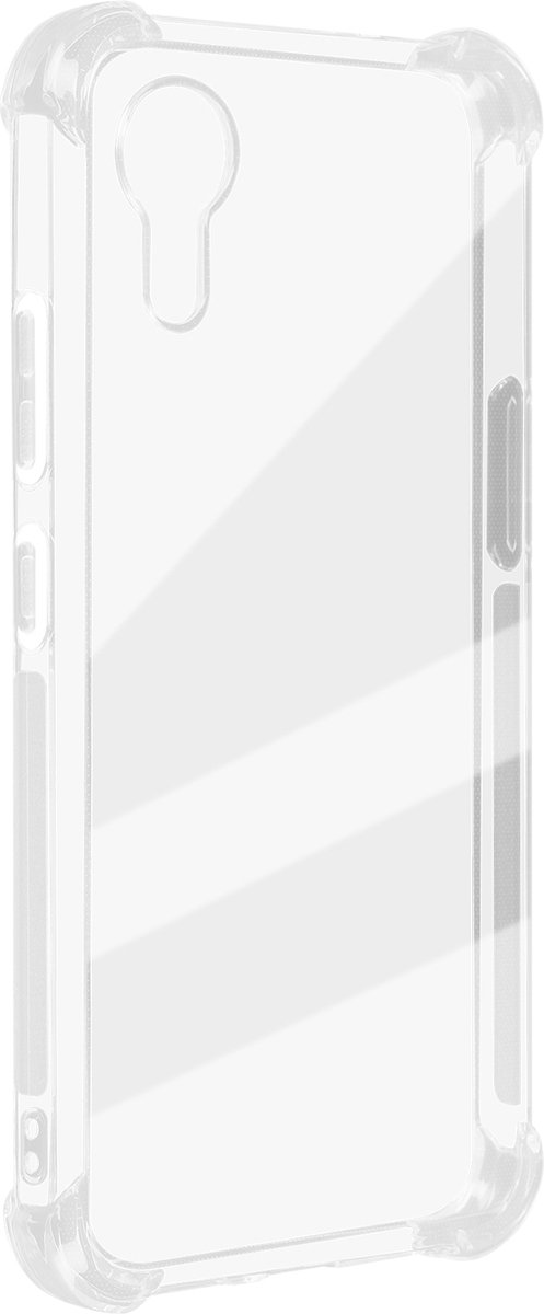 Akashi, Hoes Geschikt voor Samsung Galaxy Xcover 7 Silicone, Transparant