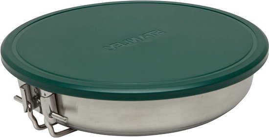Adventure Fry pannenset voor camping - met pan, borden en benodigdheden reis waterkoker
