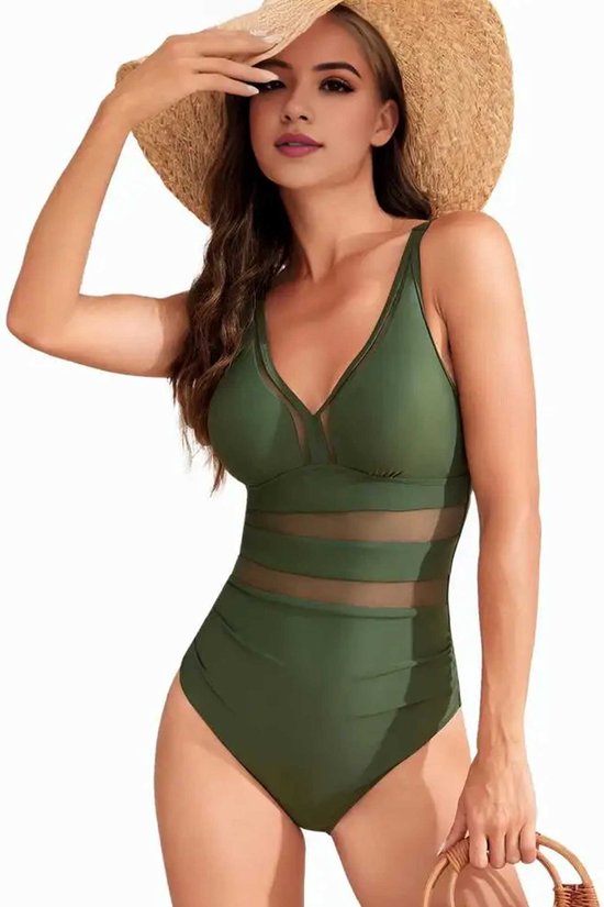 Maillot de bain Elite - Correctif - Vert - Maillots de bain pour femmes - Bikini - Vêtements de plage