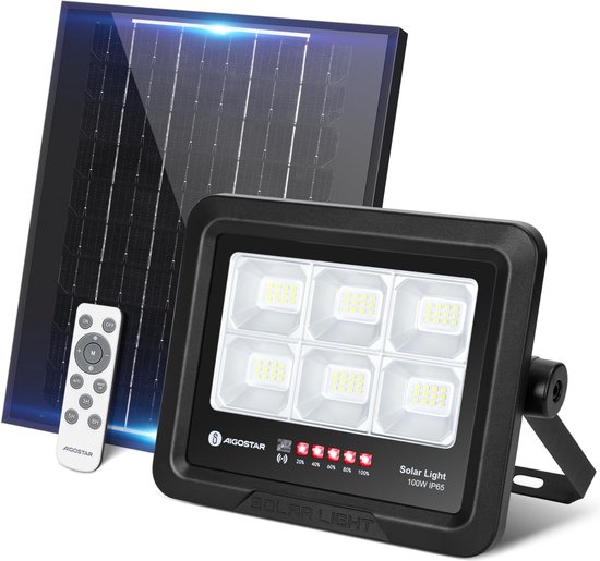LE Zonnelampen voor buiten, met bewegingsmelder, 2 stuks, 132 leds