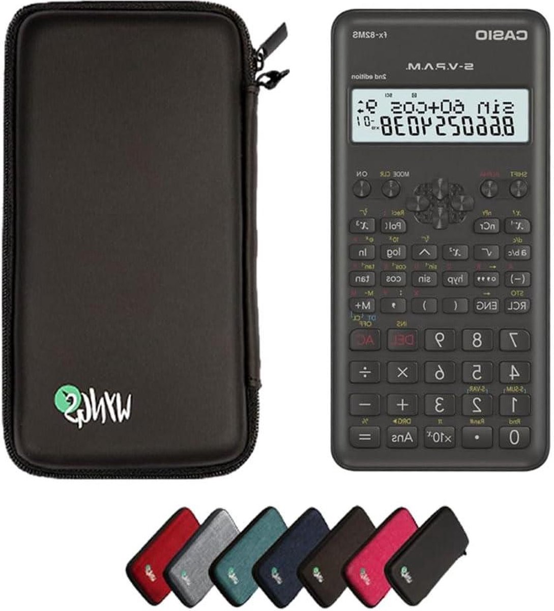 Scientific Calculator Casio FX-82MS 2 - Protective Case - Extended Warranty