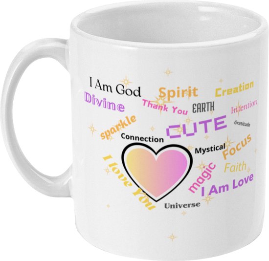 Texte de citation d'amour avec coeur