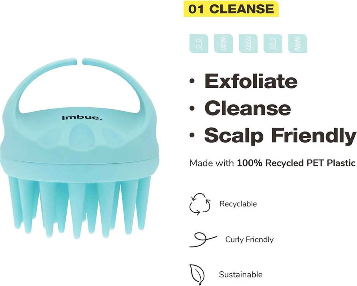 Imbue Scalp & shampoo brush 1 Stuks — cadeau in Verzorging - foto 2