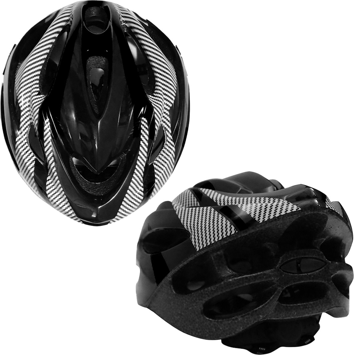 Endless EL1049 Fietshelm & Skateshelm Volwassenen – Verstelbare Veiligheidshelm met Comfort Binnenkussen – Lichtgewicht PC + EPS Beschermhelm voor Fietsen Skateboard & Skates – Unisex Sporthelm Zwart