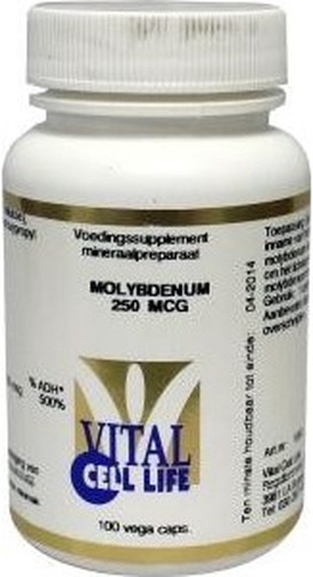 Foto: Vital cell life molybdenum 250 mcg