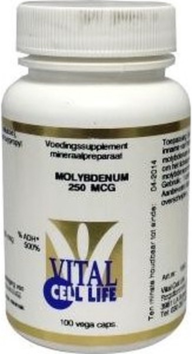 Vital Cell Life Molybdenum 250 mcg