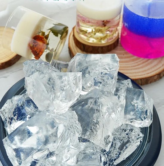 Doorzichtige Jelly Wax voor het maken van doe-het-zelfkaarsen
