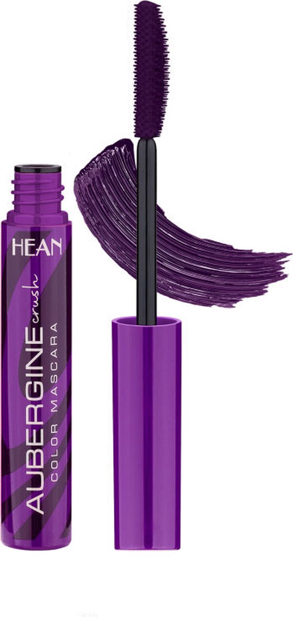 Goedkoopste Aubergine Crush gekleurde mascara Hean Cosmetics