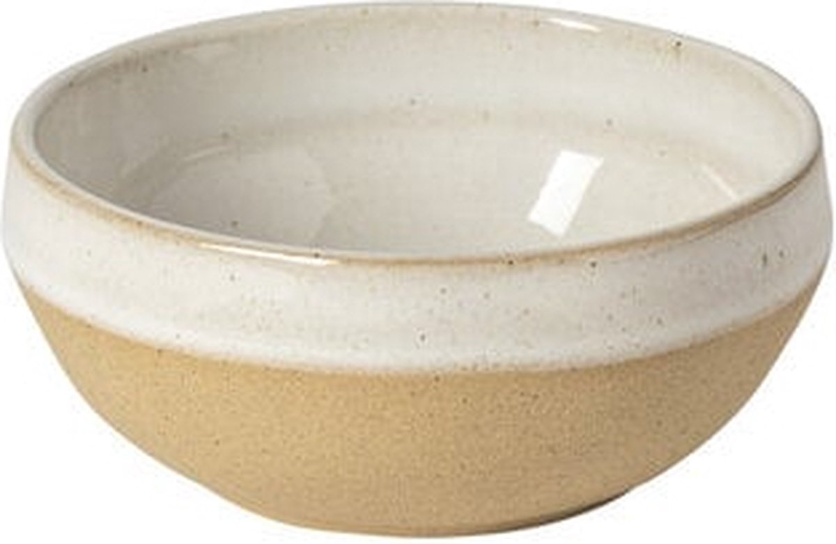 Costa Nova ecogress - Marrakesh - kom zand wit - set van 6 - 12 cm rond
