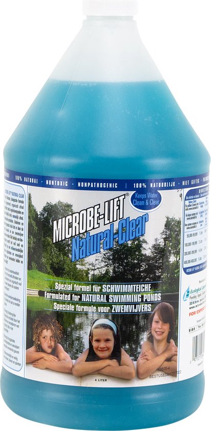 Microbe-lift Natural Clear voor zwemvijvers 4L